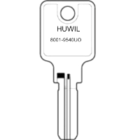 Huwil 8001 to 9540UO Cabinet Keys