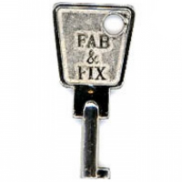 Fab &amp; Fix Window Lock Key FIX1