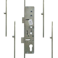 Mila Master Lever Operated Latch &amp; Deadbolt Twin Spindle - 4 Roller