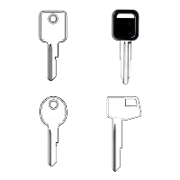 GM Motors Car Keys