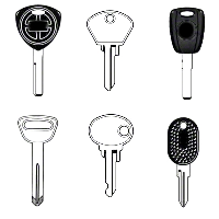 Lancia Classic Car Keys