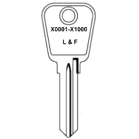 Lowe &amp; Fletcher X0001 to X1000 Cabinet Keys