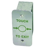 Narrow Style Touch Sensitive Stainless Steel Exit Button