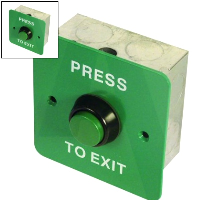 Asec EXB0656 5 Green Exit Button