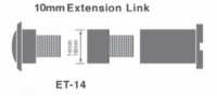 Door Viewer 10mm Extension Link
