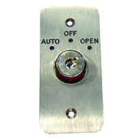 Three Position Key Switch Engraved