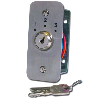 Three Position Key Switch Numbered