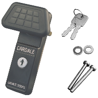 Cardale Garage Handle come with round barrell