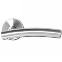Stainless Steel Round Rose Lever Furniture