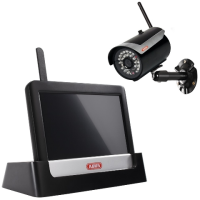 Abus TVAC16000B Wireless IR Outdoor 7&quot; Touchscreen CCTV Kit