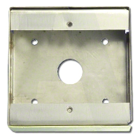 Asec SSBB 03 28mm 1 Gang Stainless Steel Surface Housing