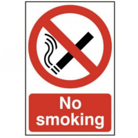 No Smoking Sign 400mm x 600mm 