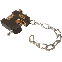 Squire SHCB65 Combination Padlock 4 Wheel with Chain