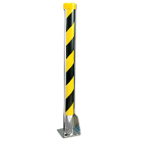 Asec Round Removable 730mm High Parking Post