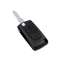 2 Button Flip Remote Case To Suit Peugeot
