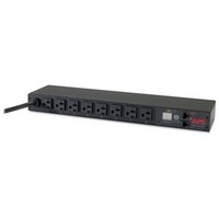 APC AP7801 - Rack PDU, Metered, 1U, 20A, 120V, (8) 5-20