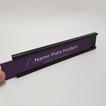 A Trak Slide-In Name Plate Holder