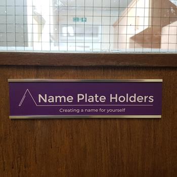 Premier Metal Door Name Plate