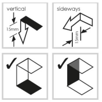 Panel orientation and loading