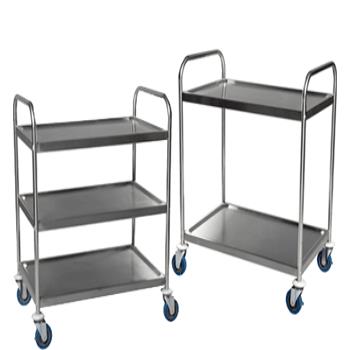 Medical Surgical Trolleys - Stainless Steel