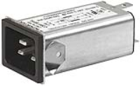 C20F.0001 - IEC Appliance Inlet C20 with Filter, Front or Rear Side Mounting