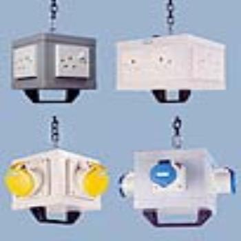 Suspended Units 13A UK Sockets or IEC309 (BS4343) Sockets