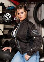 Melimoto "BLACKBIRD" Roadster Fashion, Cordura Motorcycle Jacket