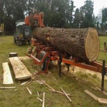 Portable On-site Sawmill Service South- West