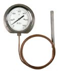 2425 Back flange surface-mounted dial thermometer