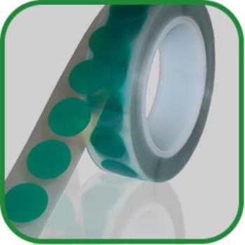 Green Polyester Discs 3mm