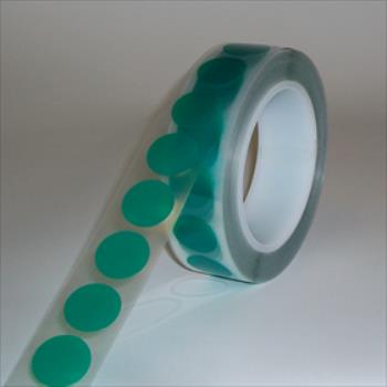 H132H 150mm Diam Green Polyester Discs