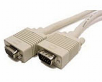 SVGA Cable HD15 Male to Male PC to Monitor Lead 15m Beige