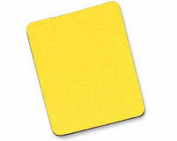 Yellow Mouse Mat  6mm Foam Backed
