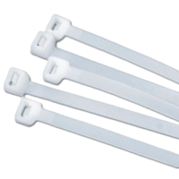 Natural Cable Ties 2.5mm x 100mm Pack of 100