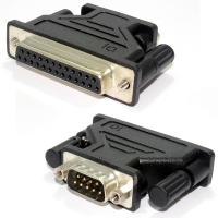 25 Pin Serial Female to 9 Pin Serial Male Adapter