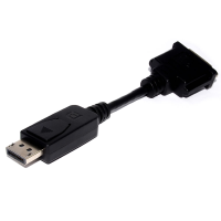 DisplayPort Male Plug to DVI-D Female Socket Adapter Cable 15cm