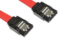 LOCKING Straight SATA Plug to Straight SATA Plug Cable Lead 90cm