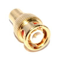BNC to RCA Phono Adapter Gold Plated CCTV to Composite