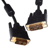 DVI-D Digital Monitor PC 18 + 1 pin Male to Male Cable Lead 1.8m GOLD