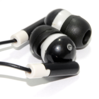 Dynamode DM-Q68 MP3 IPOD Music Headphones Ear Buds Black