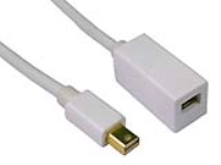 Mini-DisplayPort Male to Female Digital Monitor Extension Cable 2m
