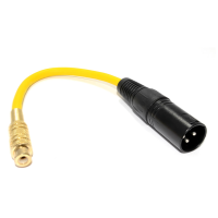 XLR Male Plug to Phono RCA Socket Cable Adapter Lead 23cm