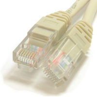 Grey Network Ethernet RJ45 Cat5E-CCA UTP PATCH 26AWG Cable Lead  3m