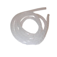 Spiral Cable Tidy Kit 12mm in Clear PVC for Home or Office Safety 10m
