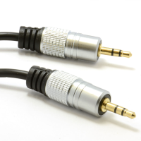 Pro Audio 3.5mm Stereo Jack to Jack Sound Cable Lead Gold 2m