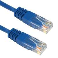 Blue Network Ethernet RJ45 Cat-5E UTP PATCH LAN COPPER Cable Lead  2m