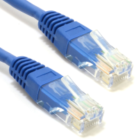 Blue Network Ethernet RJ45 Cat5E-CCA UTP PATCH 26AWG Cable 0.25m 25cm