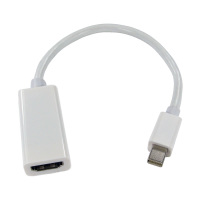 Mini-DisplayPort Thunderbolt Male Plug to HDMI Female Adapter 15cm