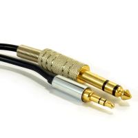 PRO OFC 3.5mm Stereo Jack Plug to 6.35mm Stereo Jack Plug Cable 5m
