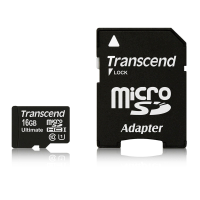 Transcend 16GB Data Storage Micro SDHC Flash Card SD Adapter Class 10